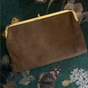 Elegant Brown Clutch Bag